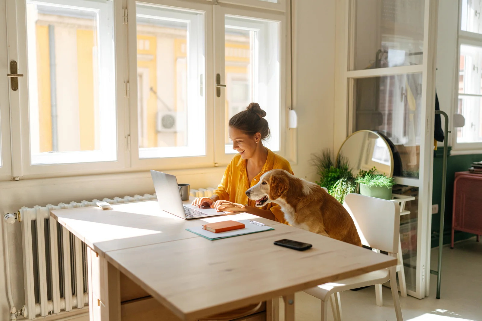 In-app chat with a Pet Friend